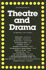 Tapa de An Introduction to Theatre and Drama (Theatre)
