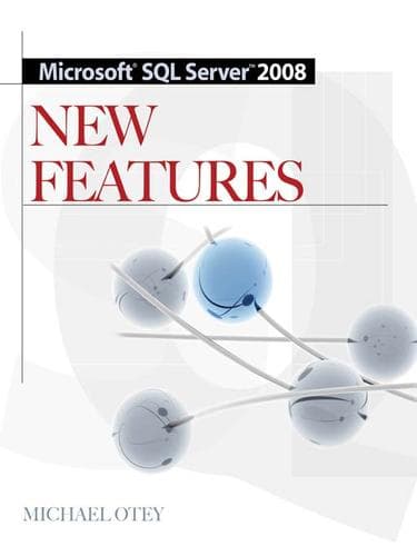 Tapa de Microsoft SQL server 2008 new features
