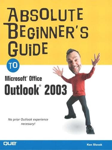 Tapa de Absolute Beginner's Guide to Microsoft Office Outlook 2003
