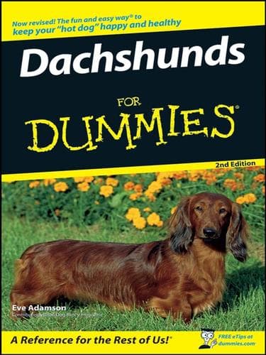 Tapa de Dachshunds For Dummies