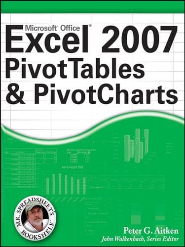 Tapa de Excel 2007 PivotTables and PivotCharts