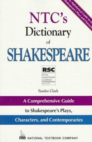 Tapa de The Shakespeare Dictionary