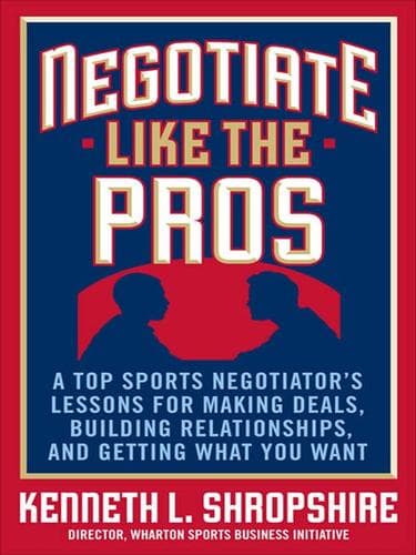 Tapa de Negotiate like the pros