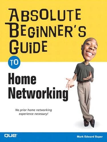 Tapa de Absolute Beginner's Guide to Home Networking