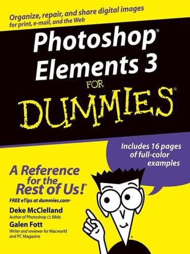 Tapa de Photoshop Elements 3 For Dummies