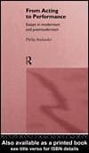Tapa de From Acting to Performance