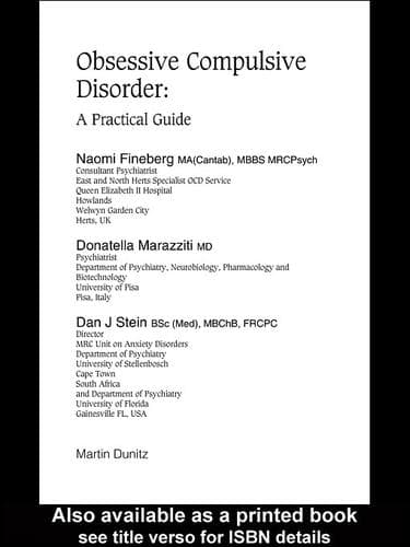 Tapa de Obsessive Compulsive Disorders