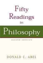 Tapa de Fifty readings in philosophy