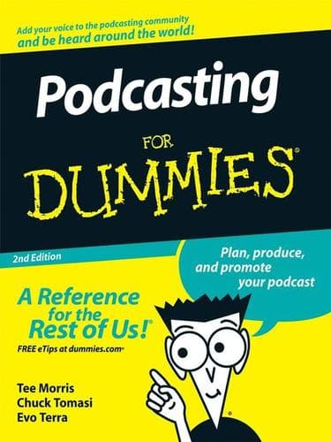 Tapa de Podcasting for dummies