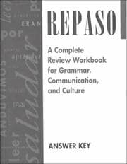 Tapa de Repaso Answer Key