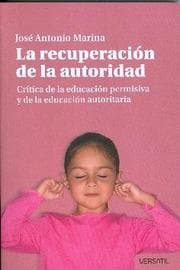 Tapa de La recuperación de la autoridad