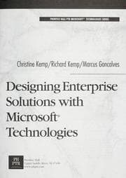 Tapa de Designing enterprise solutions with Microsoft technologies