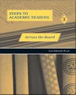 Tapa de Steps to academic reading