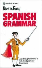 Tapa de Nice 'n easy Spanish grammar