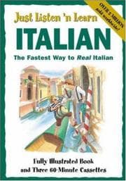 Tapa de Just Listen 'N Learn Italian