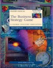 Tapa de Business Strategy Game Player's Package V7.20