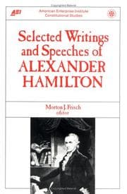Tapa de Selected writings and speeches of Alexander Hamilton