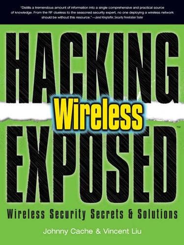 Tapa de Hacking ExposedTM Wireless