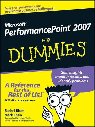 Tapa de Microsoft PerformancePoint 2007 For Dummies®