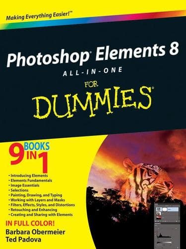 Tapa de Photoshop Elements 8 All-in-One For Dummies®