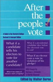 Tapa de After the People Vote