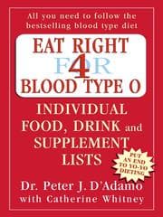 Tapa de Eat Right for Blood Type O