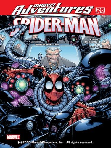 Tapa de Marvel Adventures Spider-Man