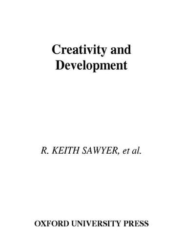 Tapa de Creativity and Development