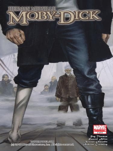 Tapa de Marvel Illustrated: Moby Dick