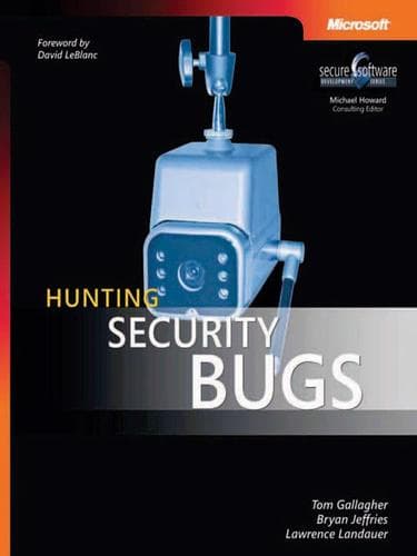 Tapa de Hunting Security Bugs