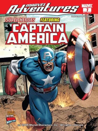 Tapa de Marvel Adventures Super Heroes