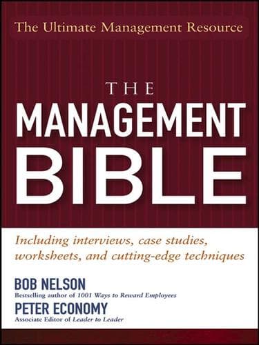 Tapa de The Management Bible
