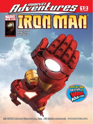 Tapa de Marvel Adventures Iron Man