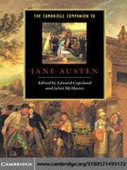 Tapa de The Cambridge Companion to Jane Austen