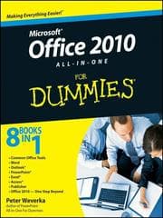 Tapa de Office 2010 All-in-One For Dummies®