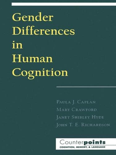 Tapa de Gender Differences in Human Cognition