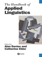 Tapa de Handbook of Applied Linguistics
