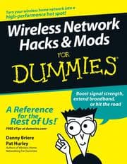 Tapa de Wireless Network Hacks & Mods For Dummies