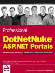 Tapa de Professional DotNetNuke ASP.NET Portals