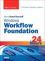 Tapa de Sams Teach Yourself Windows® Workflow Foundation (WF) in 24 Hours
