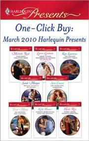 Tapa de One-Click Buy: March 2010 Harlequin Presents