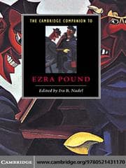 Tapa de The Cambridge Companion to Ezra Pound