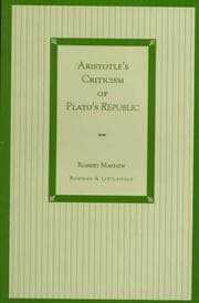 Tapa de Aristotle's criticism of Plato's Republic