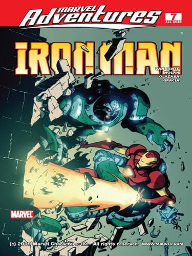 Tapa de Marvel Adventures Iron Man