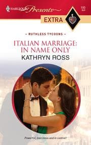 Tapa de Italian Marriage