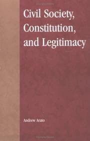 Tapa de Civil Society,  Constitution,  and Legitimacy