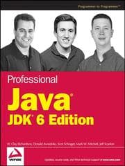 Tapa de Professional Java JDK 6 Edition