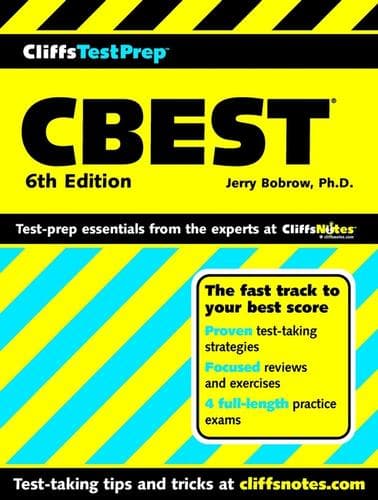Tapa de CliffsTestPrepTM CBEST®