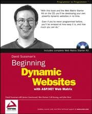 Tapa de Beginning Dynamic Websites