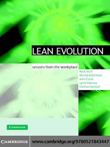 Tapa de Lean Evolution